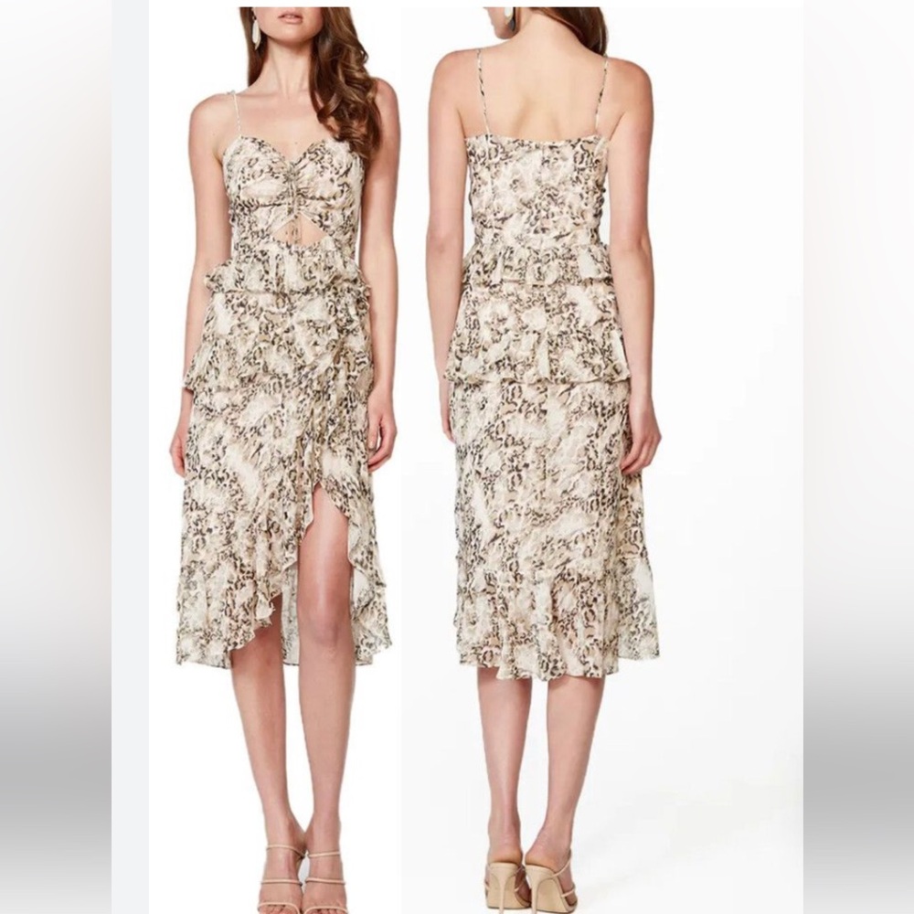Bardot Midi Dress - Picture 1 of 4